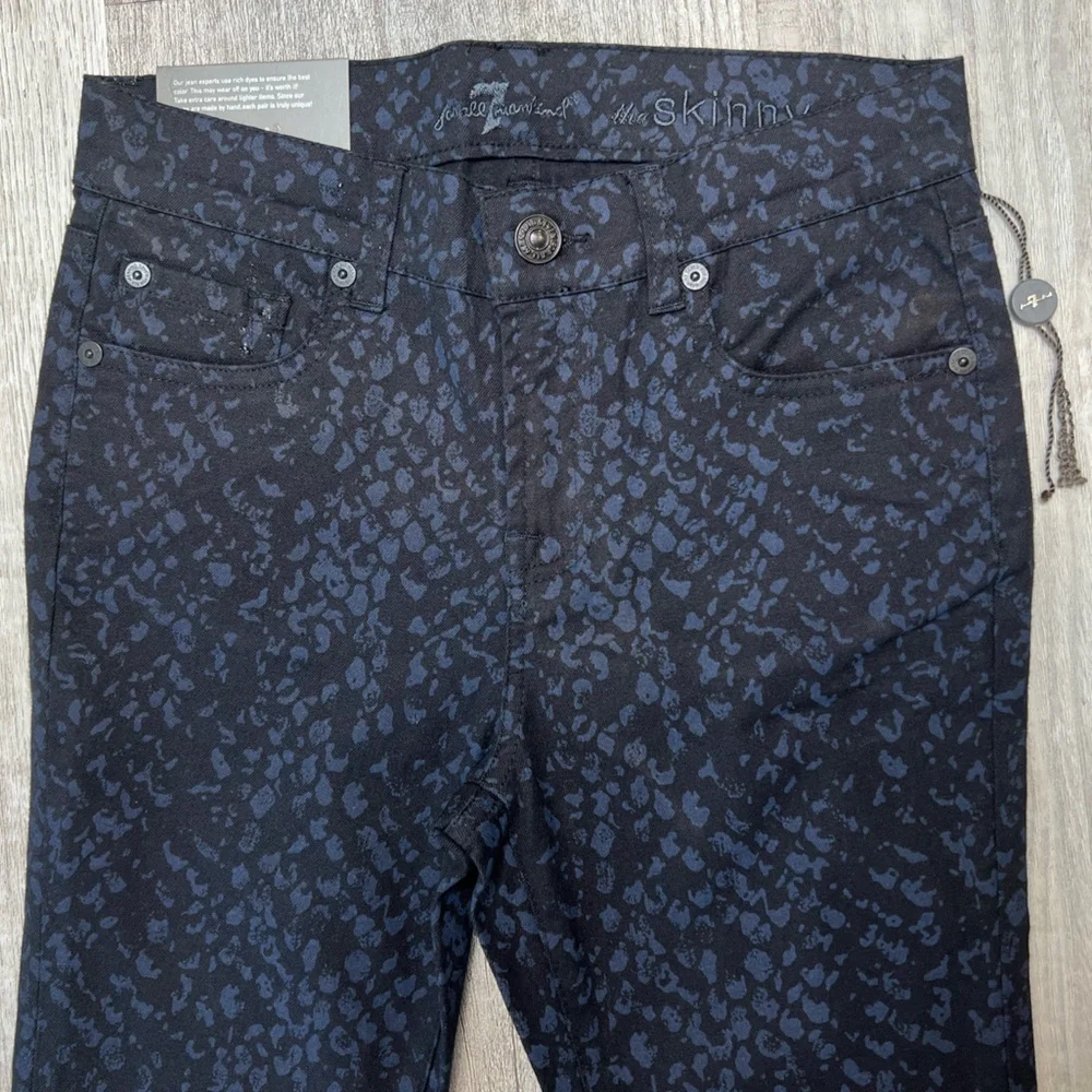 7 For All Mankind Jeans Girls The Skinny Second Skin Legging Size 12  cigarette